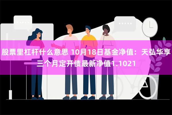 股票里杠杆什么意思 10月18日基金净值：天弘华享三个月